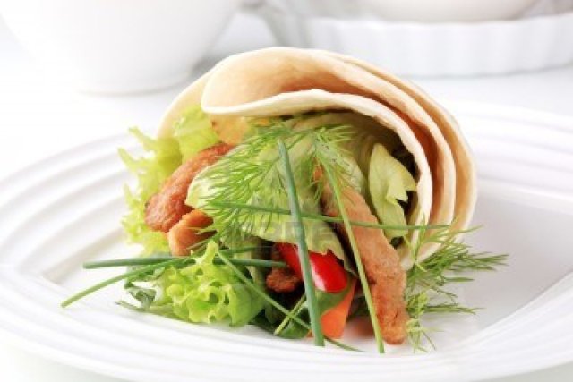 9761951-vegetarian-wrap-sandwich-with-strips-of-soy-meat